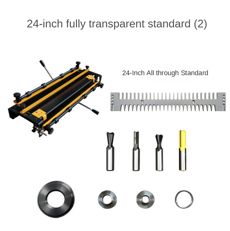 600มม./24 "ไม้ Dovetail เครื่อง Dovetail Jig แบบพกพาเครื่องเครื่องร่อง