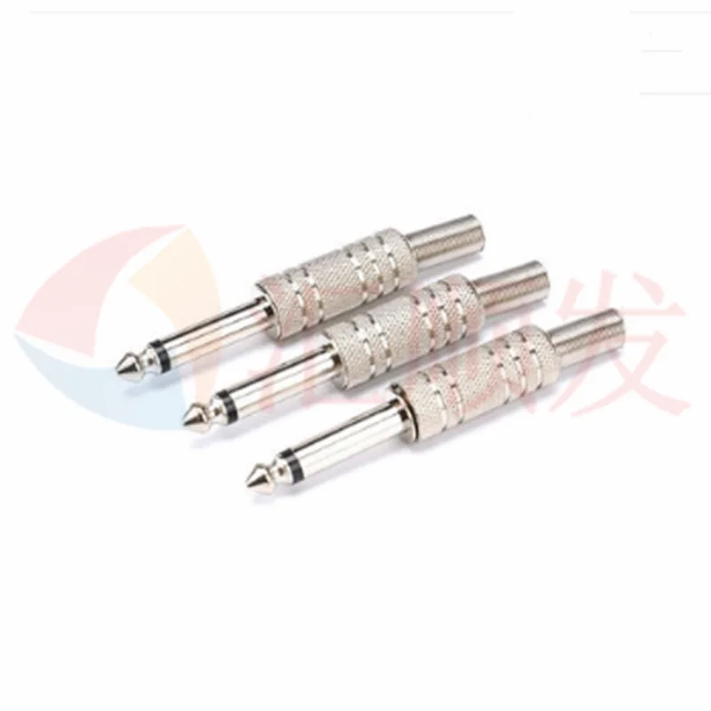 6.35 spina mono a doppio canale spina audio da 6.5mm microfono mixer microfono spina microfono