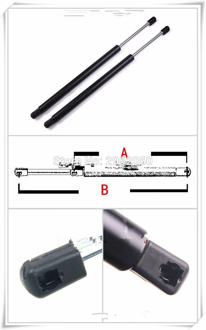 

Бесплатная доставка, автомобильная газовая пружина, 2 Передняя капота, подъемные ворота, стойки, газовые Пружинные удары, подъемная опора для экспедиции Ford F-150 Heritage F2