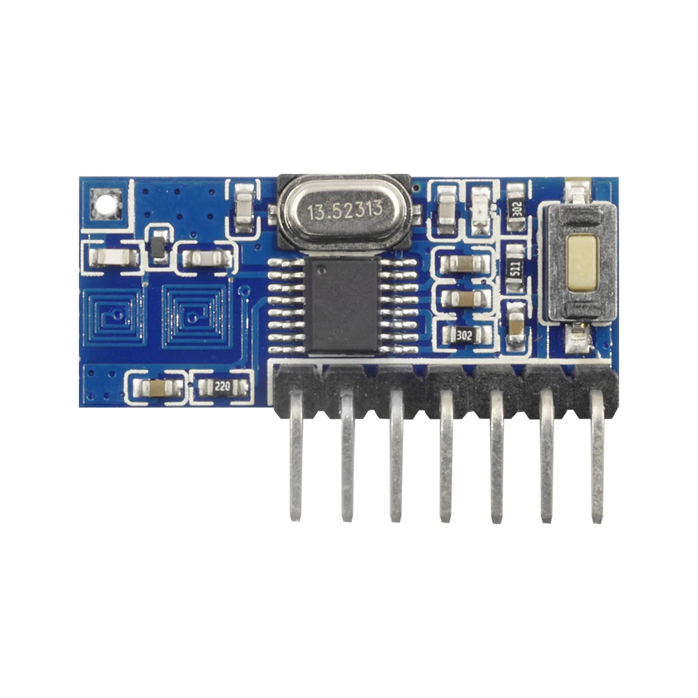 QIACHIP 433 Mhz RF Relais Empfänger Modul Wireless 4 CH Ausgang Mit Lernen Taste und 433 Mhz RF Fernbedienungen sender DIY – Detail 1