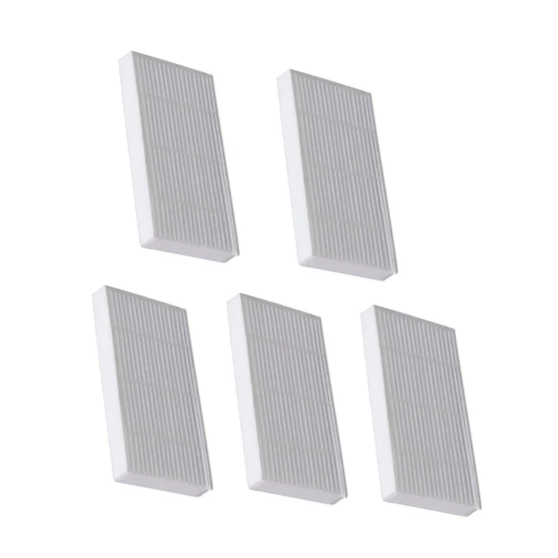 5 قطعة/الوحدة روبوت مكنسة كهربائية فلتر HEPA ل Vileda VR 302 الروبوتية مكنسة كهربائية قطع الغيار اكسسوارات