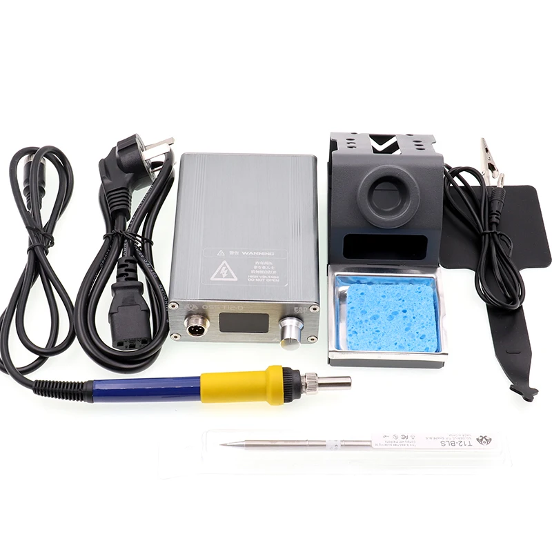 OSST12 Soldering Station อิเล็กทรอนิกส์เชื่อมเหล็ก2019ใหม่รุ่น STC T12 OLED Digital Soldering Iron T12-D Soldering Iron เคล็ดลับ