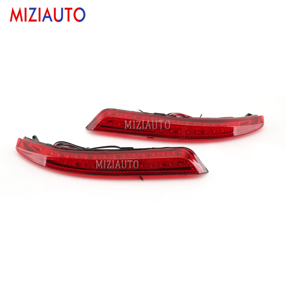 Rear Bumper Reflector Brake Light For Nissan Almera Bluebird Sylphy 2009 2010 2011 Backup Stop Tail Warning Lamp car accessories