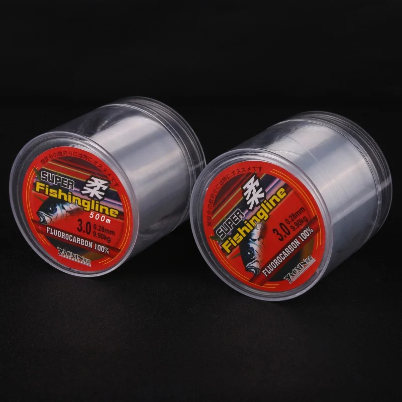 300M 500M Fishing Line Super Strong Japanese 100% Nylon Un Fluorocarbon Tackle Not Linha Big Horse Soft Wire