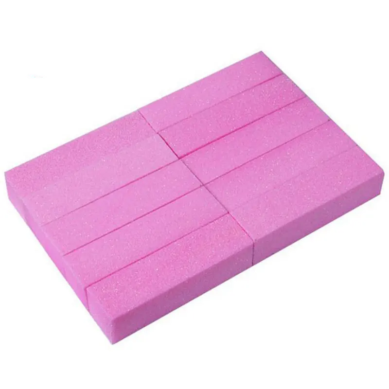 Bloc éponge de ponçage pour les ongles, accessoire de manucure et pédicure, 2/5/10 pièces