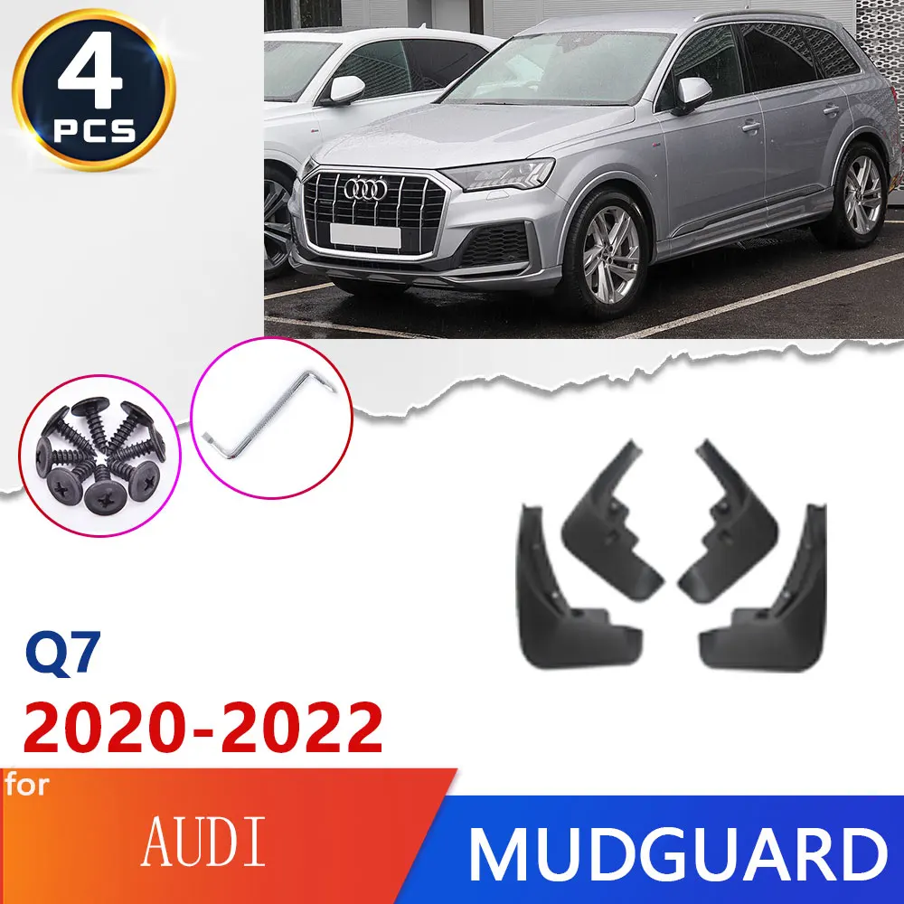 

Car Tire Fender Mud Flaps For Audi Q7 2020~2022 Vauxhall Holden Perodua Road Guards Durable Mudflap Mudguards Car Goods 2021