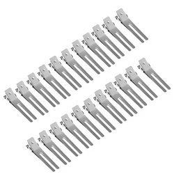New Professional Double Prong Hair Clip Salon Setting Hairdressing Style Fixed hair clip Stainless Steel Makeup Clip