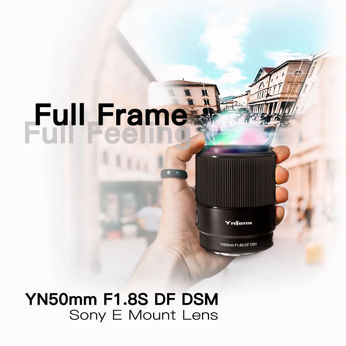 

YONGNUO Full Frame Camera Lens 50mm F1.8S DF DSM for Sony E-Mount A6300 A6400 A6500 NEX7 APS-C Auto Focus AF/MF