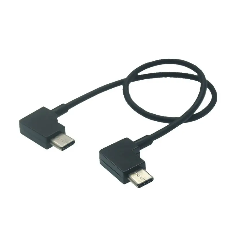 90 درجة زاوية نوع C USB-C إلى مايكرو USB Type-c 8PIN مزامنة تهمة OTG شاحن كابل الحبل محول للهاتف هواوي سامسونج سلك