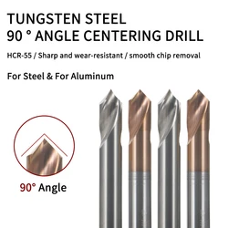 D1*D4*50/D5*D5*50 CNC Machining Machine Manual Custom Drill Bit 90 Degree Centering Drill