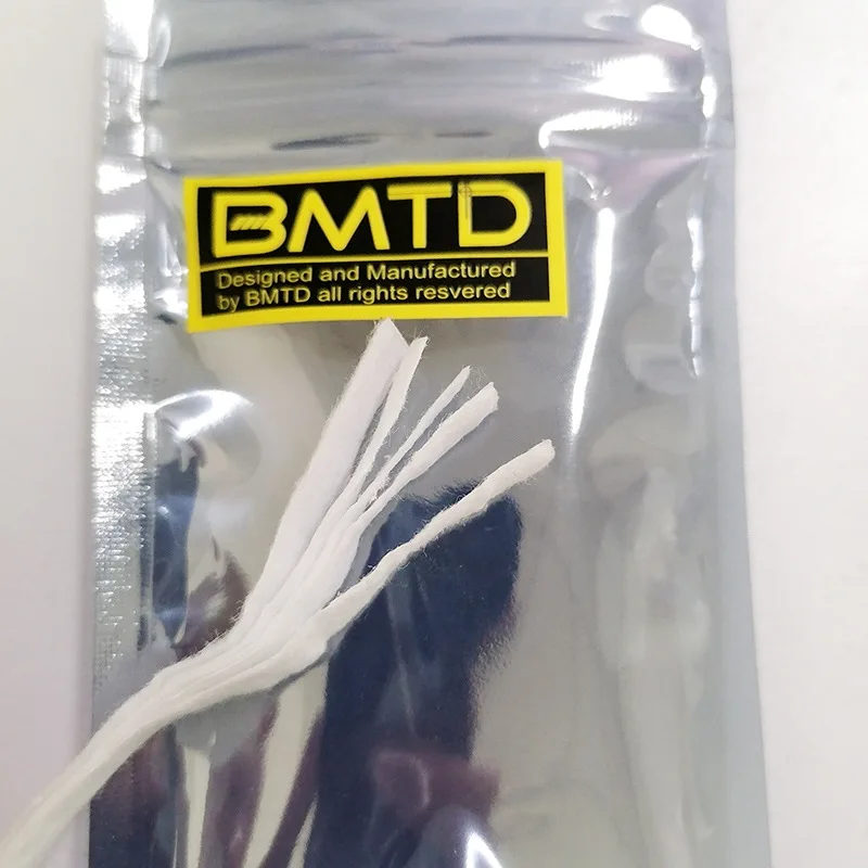 Original Rebuild ผ้าฝ้ายสำหรับ Caliburn Vinci Boost Koko Pod หัวม้วน Rebuild Kit อินทรีย์แถบผ้าฝ้าย