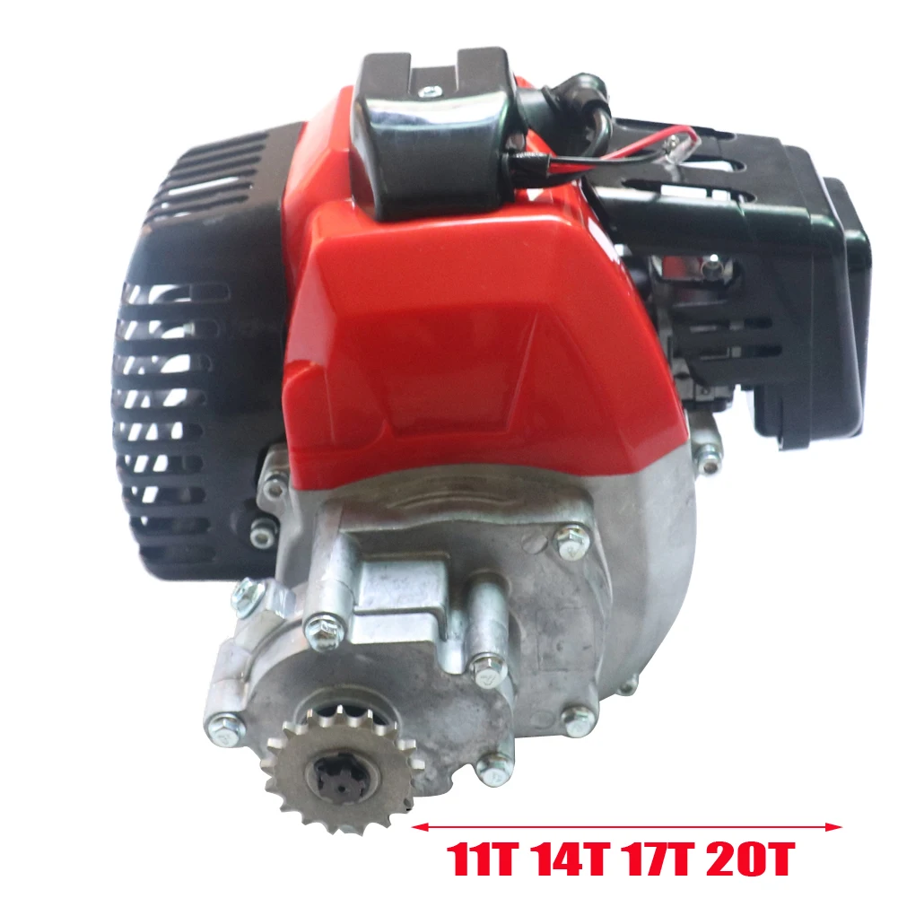 Motorcycle Parts 1E44-5 49cc Engine With Gearbox For 2 Stroke Mini Dirt Bike Pocket Atv Good Quality