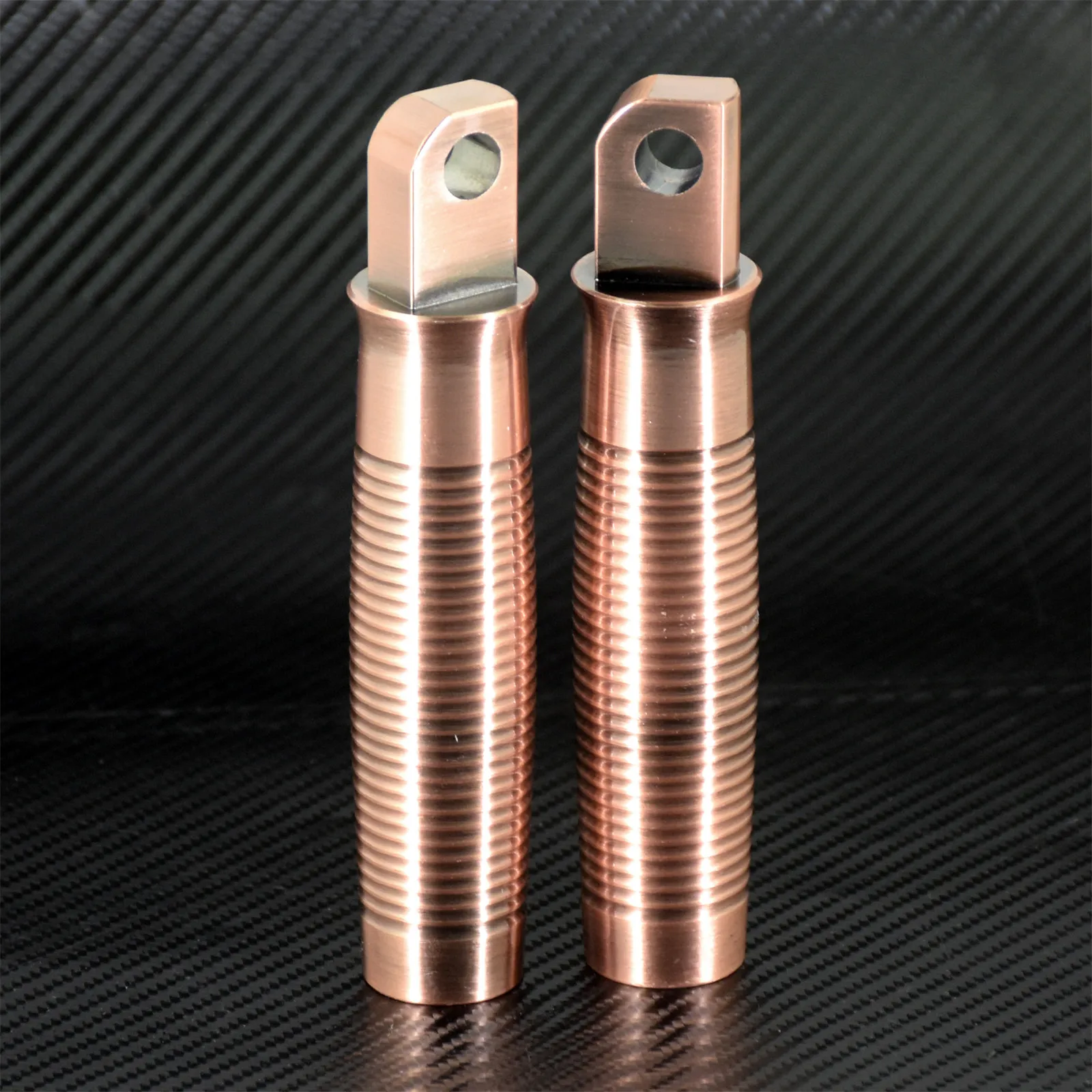 Motorrad Kupfer 1 "Lenker Handgriffe Fußrasten Fußrasten Shifter Peg Für Harley Touring Road King Dyna Fatboy Sportster XL883