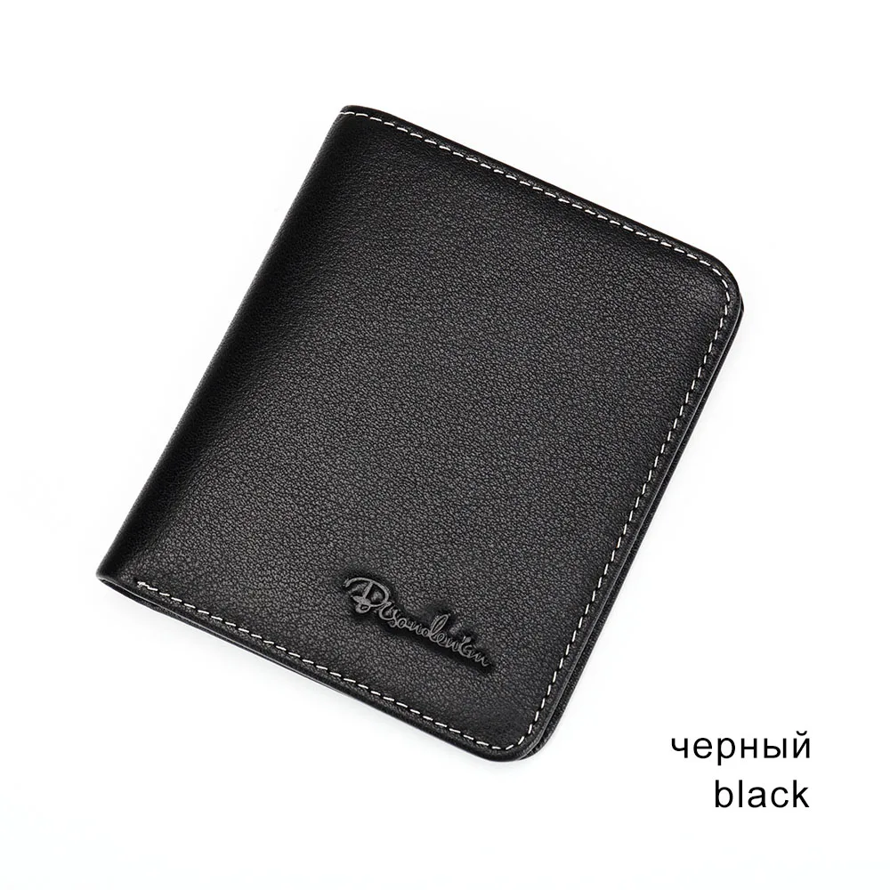 

Luxury Brand Men Wallets Genuine Leather Male Mini Pocket Wallet Business Casual Purse