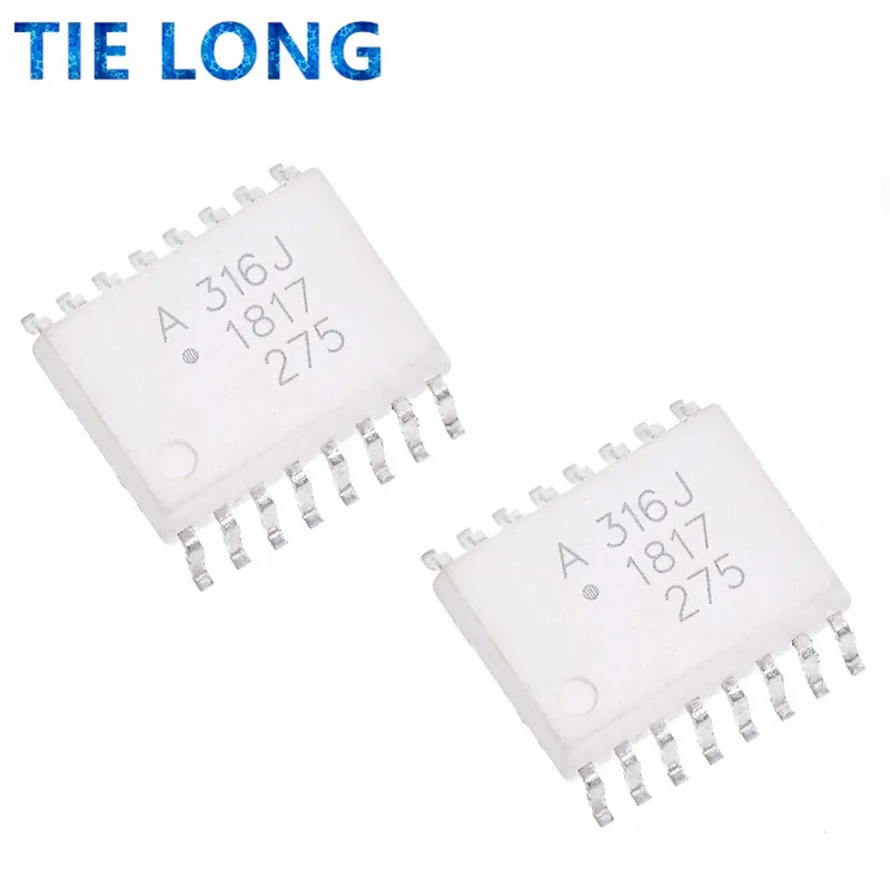 10PCS A316J SOP16 HCPL-316J SOP HCPL316J SMD SOP-16 new and original IC