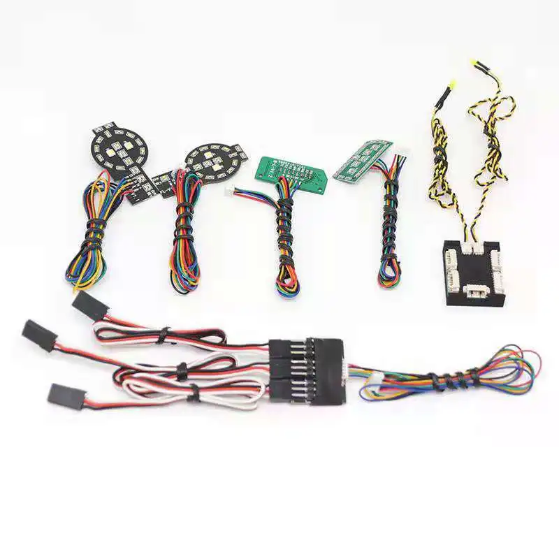 Front Rear Linkage Lighting System LED Light Group for 1/10 RC Crawler Car Traxxas NEW Ford Bronco TRX-4 DIY