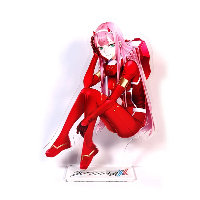 DARLING in the FRANXX ZERO TWO 02 CODE 002 GM #B style acrylic stand figure  model plate holder cake topper anime