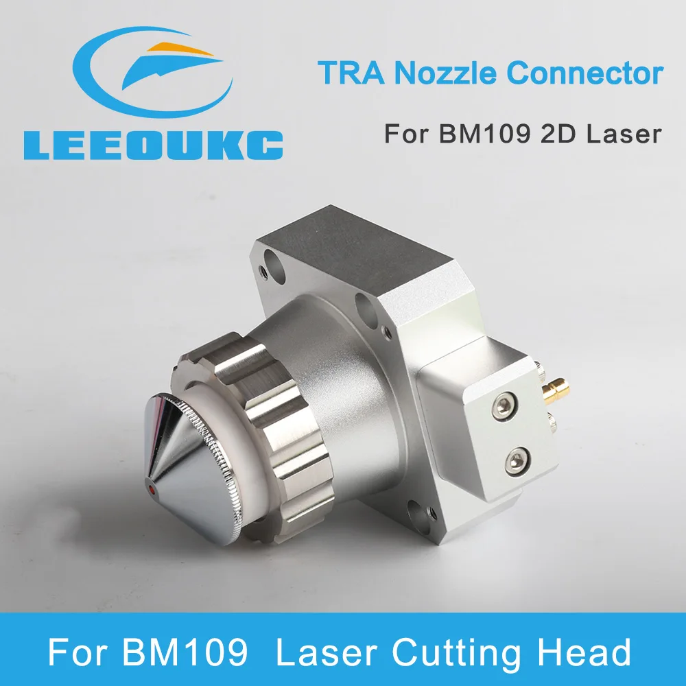 LEEOUKC TRA spare parts fiber laser nozzle connector BM109 fiber laser head parts  capacitive sensor