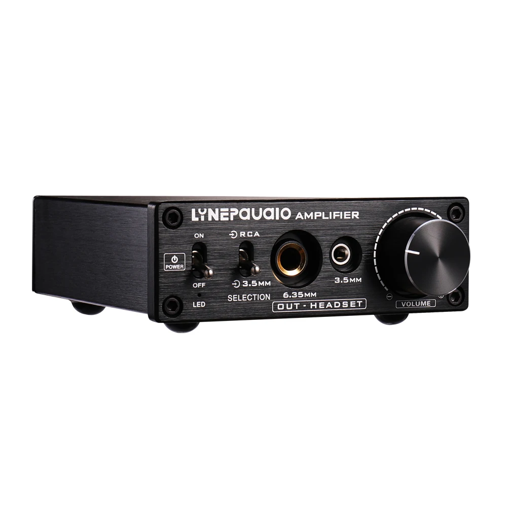 

Pre-stage stereo signal amplifier booster dual audio source headphone amplifier 2 in 3 out with volume control