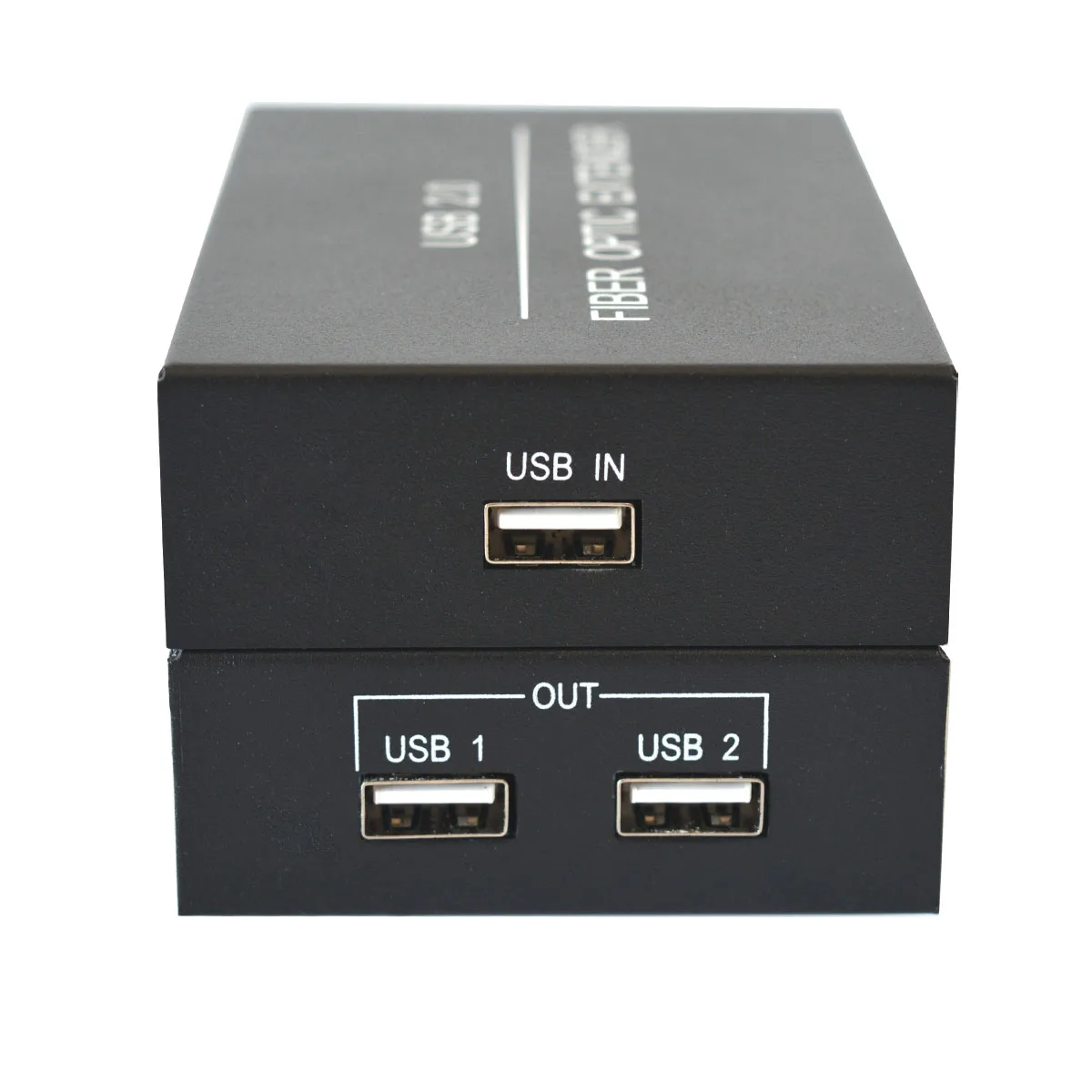 Imagem -03 - Extensores 1x2-dados Usb2.0 sobre um Conversores dos Meios da Fibra Ótica para o Varredor da Impressora do Disco de u Usb Transmissor e Receptor Usb2.0