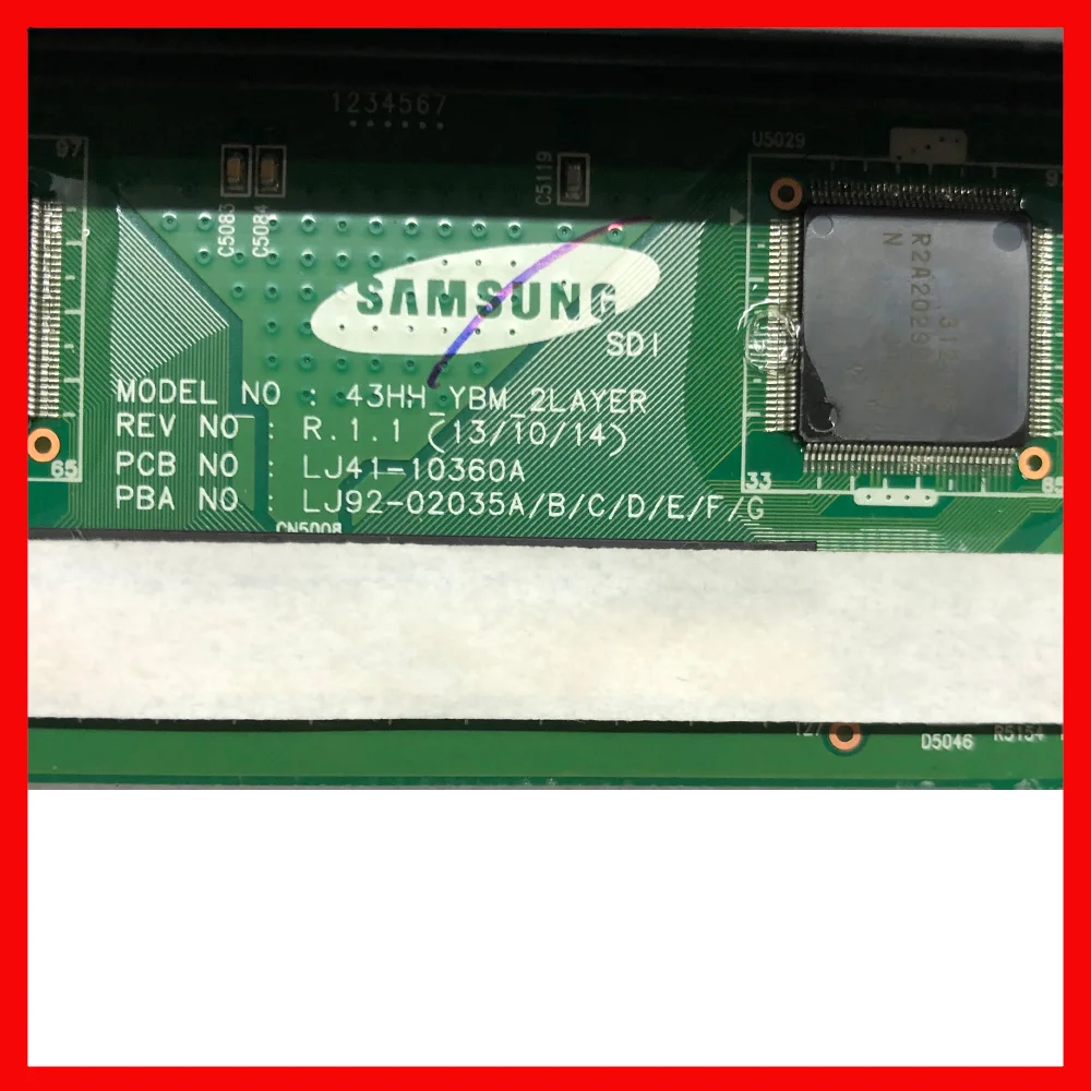 Plasma Board LJ41-10360A LJ92-02035A 100% Original Power Supply Card For TV 43HH  Power Board For Plasma TV