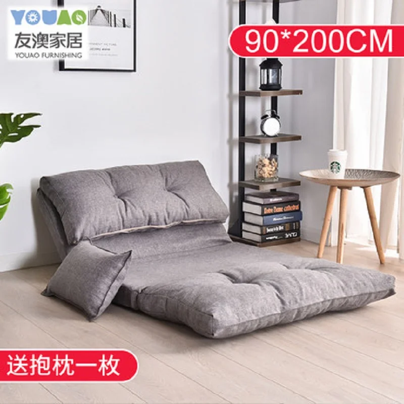 Creative Multifunctional folding  mattress sofa bed Leisure and comfort tatami mats Change form bedroom sofa bed chair