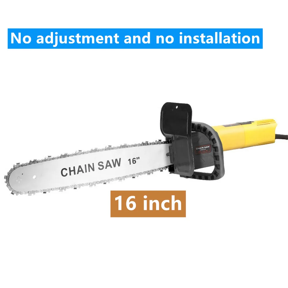 

11.5 /16 Inch Chainsaw Bracket Changed Angle Grinder Into Chain Saw 100 Electric Angle Grinder Chainsaw Stand Converter DIY Tool