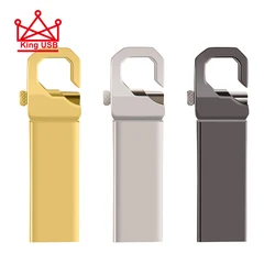 High Speed USB Flash Drive Metal Pen Drive 16GB 32GB 64GB 128GB keychain Pendrives Waterproof USB Stick 2.0 Memory Stick
