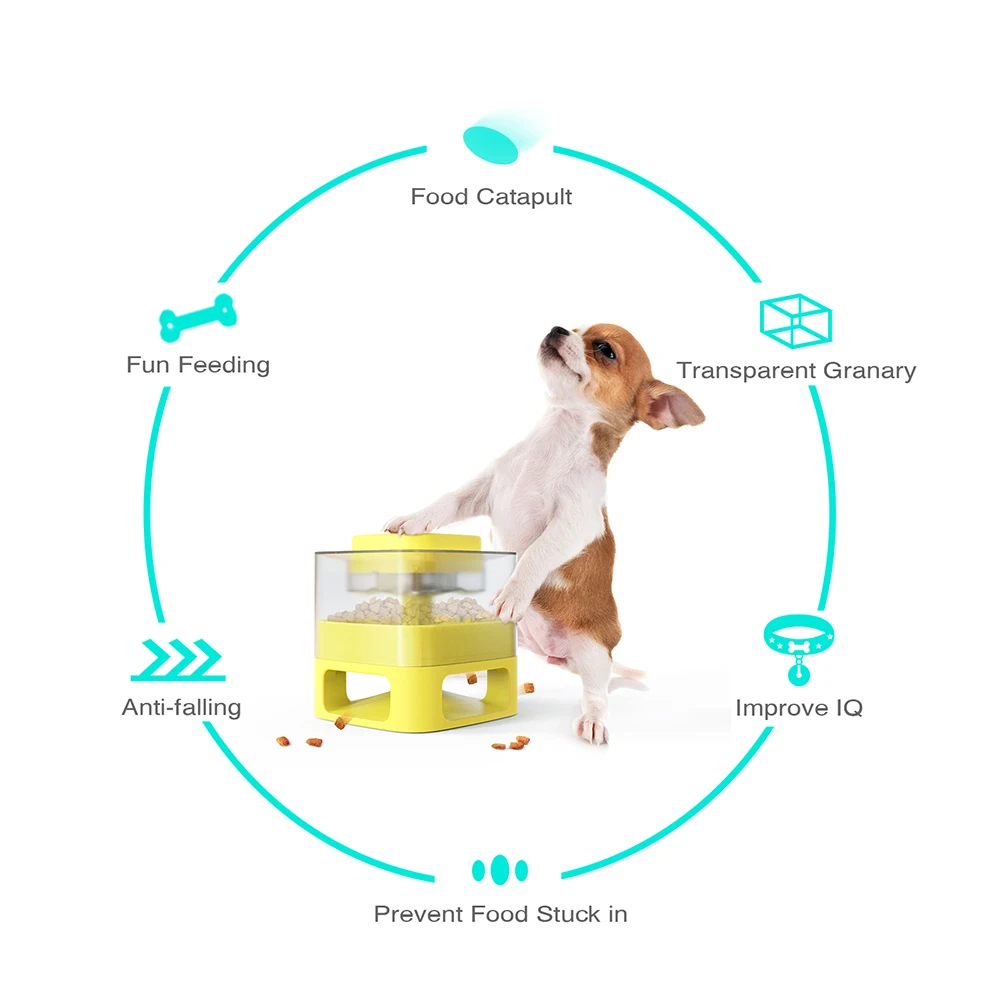 Interactive Dog Leaking Toy Original Funny Dog Food Feeder Dispenser Slow Food Feeding Container Toy for Dogs Pet Products