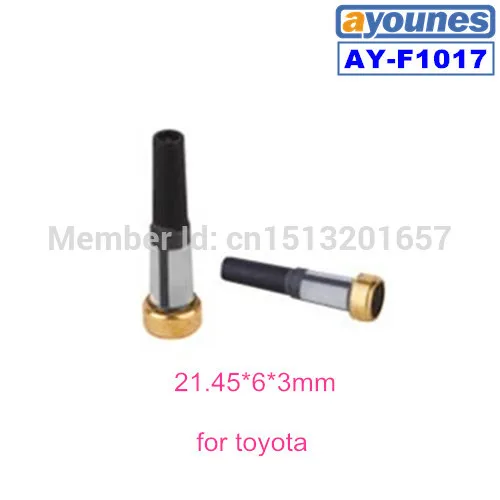 50pieces wholesale good quality   21.45*3*6mm   fuel injector filter  for Toyota 2NZ-FE (AY-F1017 )
