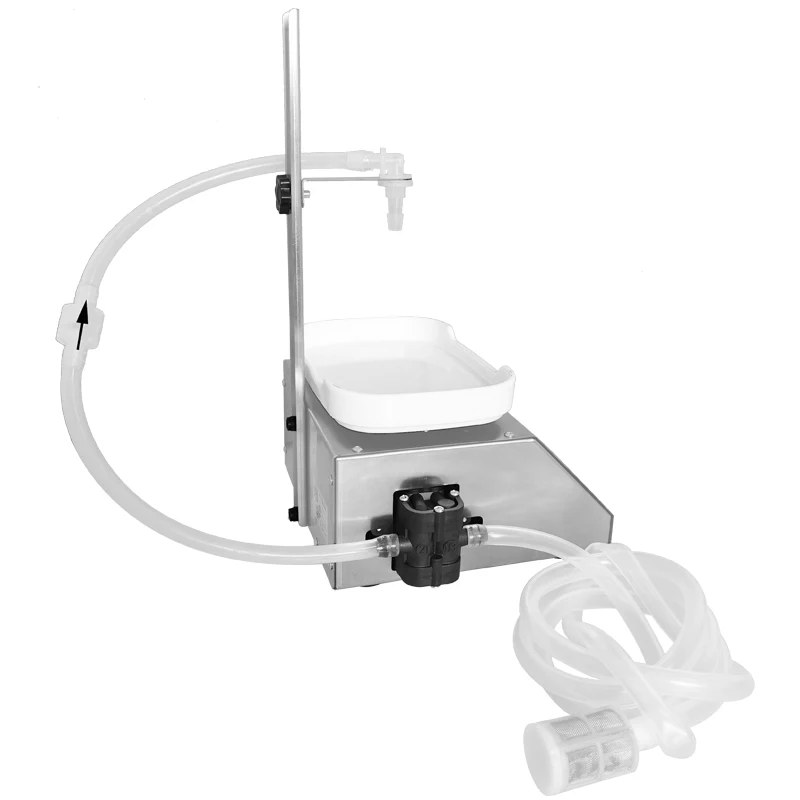 Imagem -05 - Máquina de Enchimento Quantitativa Automática por tipo de Pesagem Máquina de Enchimento Quantitativa de Bebida e Suco de Fruta Início Automático
