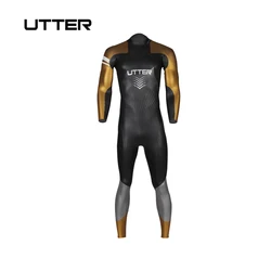 UTTER New Design Elitepro tuta da Triathlon in oro da uomo Yamamoto costume da bagno in Neoprene muta da surf a maniche lunghe