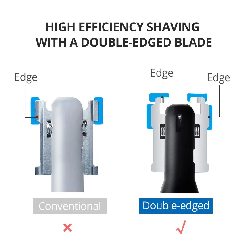 Мини-эпилятор для носа и ушей, с USB-портом