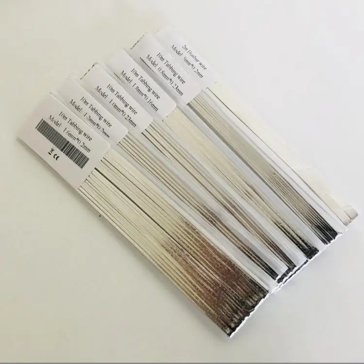 Célula solar Tabbing Wire, Bus Bar Copper Wire, Rosin Flux Pen Ribbion de solda, Fios elétricos para painel solar DIY