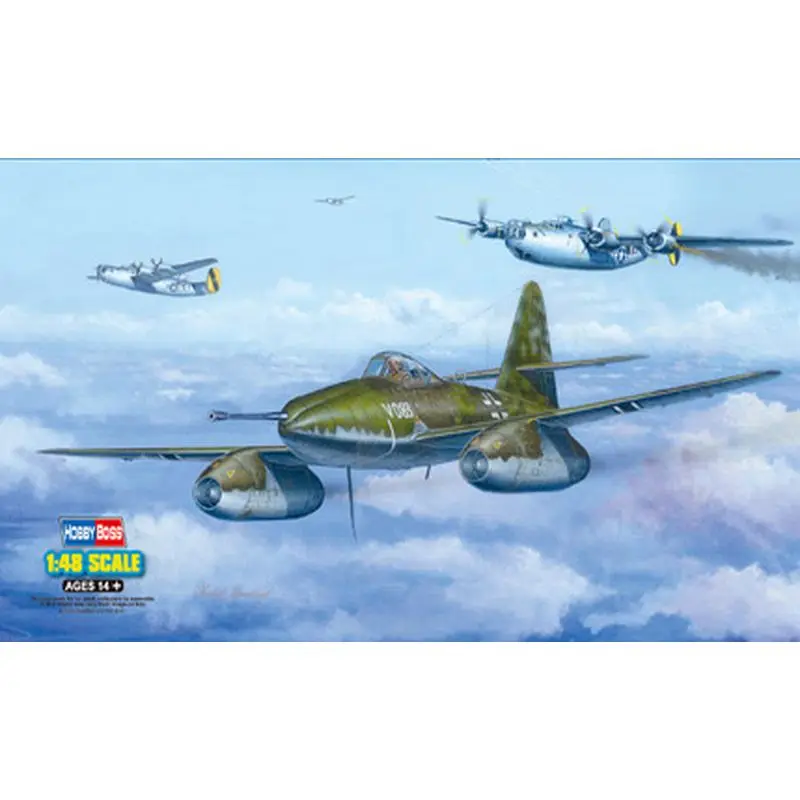 Hobbybodi80372 1/48 Messerschmitt Me 262 A-1a/U4-Kit de maquette