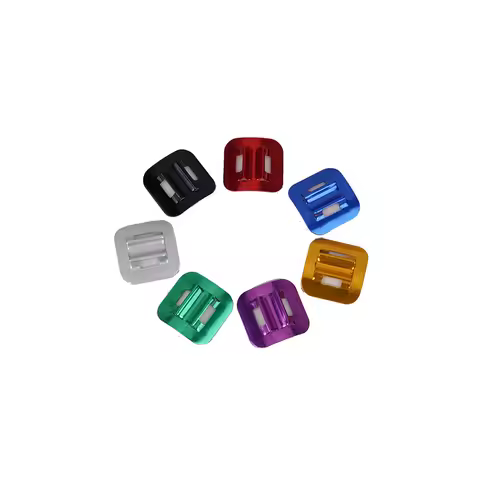 4pcs Aluminum Bicycle Shift Brake Cable Housing Guide Fixed Clamp MTB Road Bike Oil Tube U Buckle Clip Guide