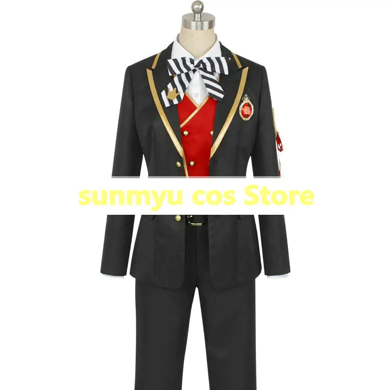 

Game Twisted Wonderland Suits Uniform Riddle Ruggie Bucchi Azul Jade Cosplay Costume,Custom Size Customize Halloween