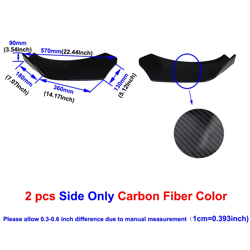Carbon 2pcs per set