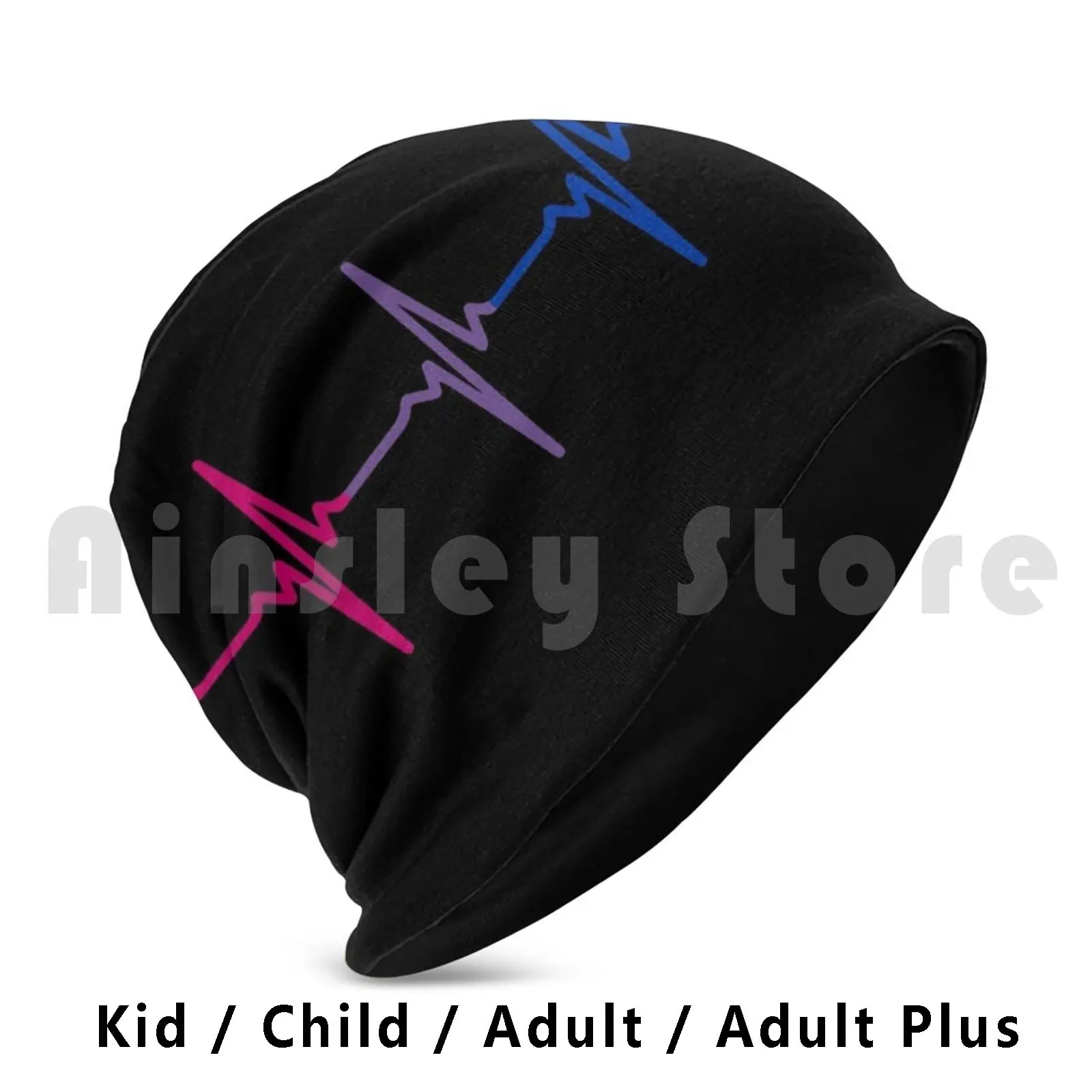 

Bisexual Pride Heartbeat Pulse Hat 1045 Hat Bisexuals Bisexual For Teens Bisexual Colors