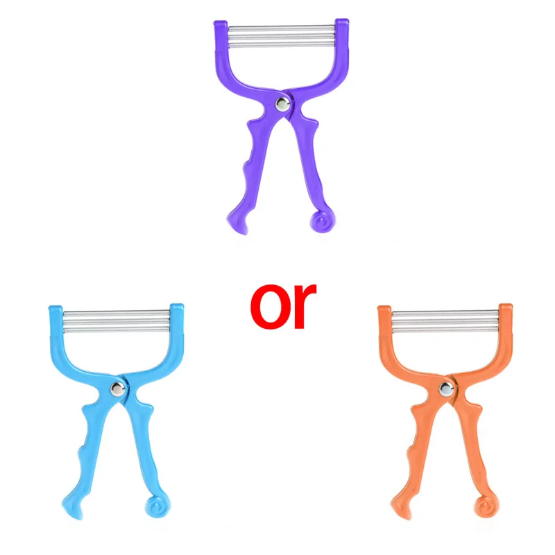 1 قطعة آمنة المحمولة الوجه الوجه إزالة الشعر خيوط لنزع الشعر Epi الرول