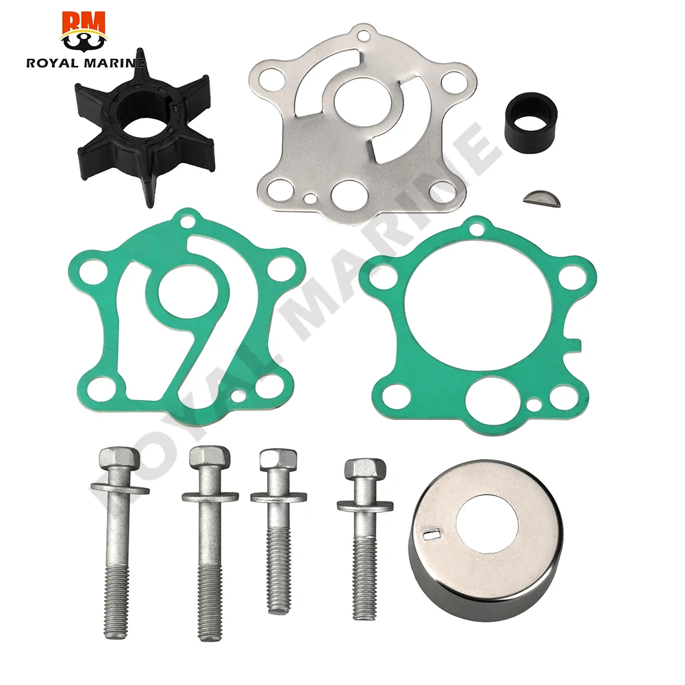 663-W0078 Water Pump Impeller Repair Kit For Yamaha Outboard 55HP Sierra 18-3425 663-W0078-00 663-W0078-01 663-W0078-A0