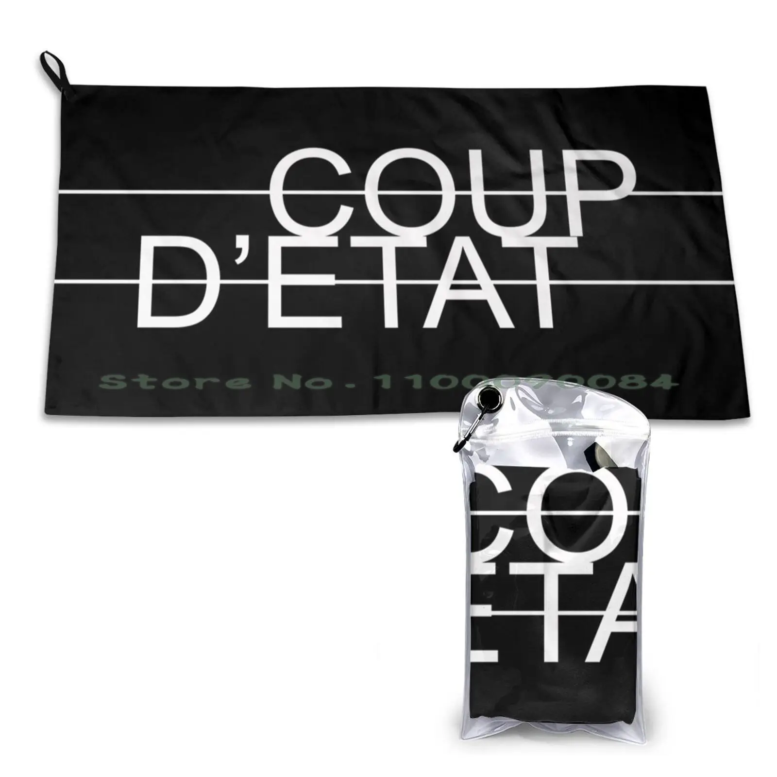 Coup D'etat Quick Dry Towel Gym Sports Bath Portable 50s Kilim Pattern Abstract Pattern Geometric Pattern Vintage Mid Century