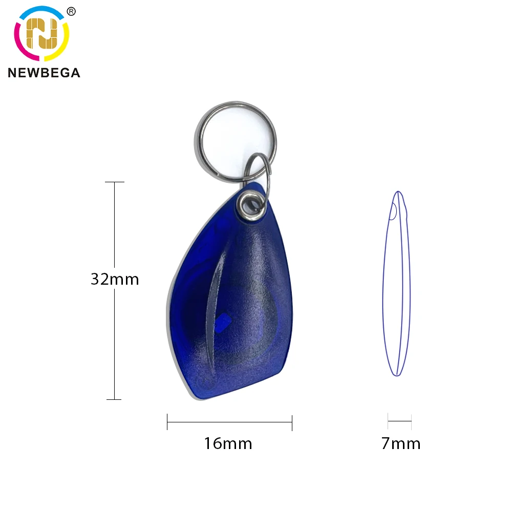 Imagem -05 - Rfid Keyfobs com Maple Leaf para Cartão de Controle de Acesso Chaveiro Regravável T5577 125khz Novo Tk4100