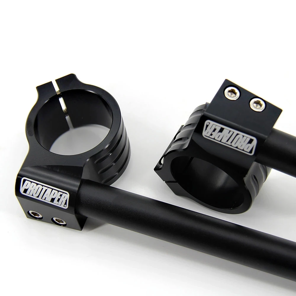 31MM 32MM 33MM 35MM 36MM 37MM 39MM 41MM 45MM 48MM 50MM 51MM PRO Riser High Clip Ons Handle Bar Fork Tube Lift Clip on Black Pair