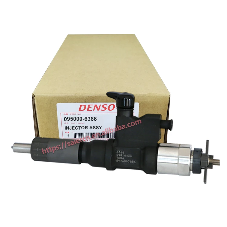 High Quality New Diesel Common Rail Fuel Injector 095000-6366 8-97609788-6 For ISUZU 4HK1