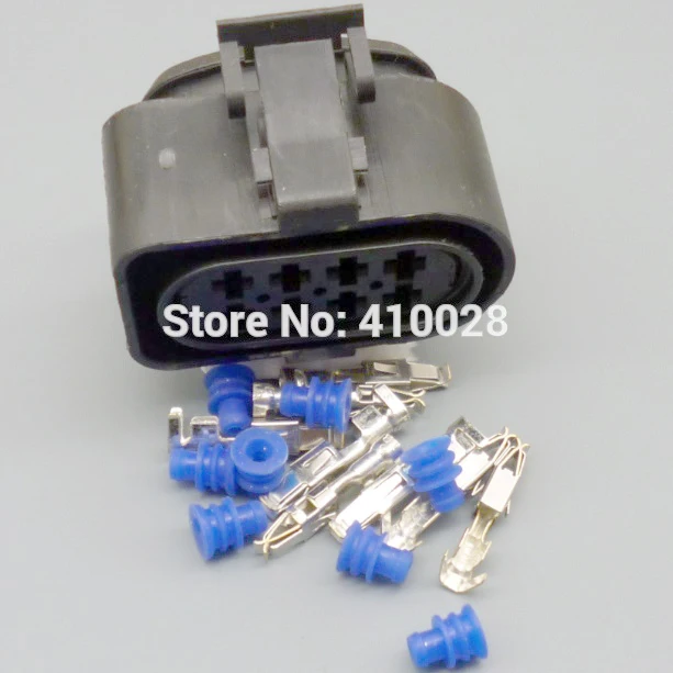 worldgolden 5/30/100sets kit 8P automotive waterproof wire connectors 3A0 973 734 repair connector kit 3A0973714