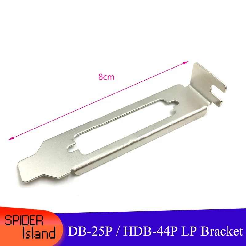 

10pcs Graphic Card Bracket Baffle DB-25P / HDB-44P Baffle Computer Chassis Length 8MM Low Proflie LP DB25 Bracket