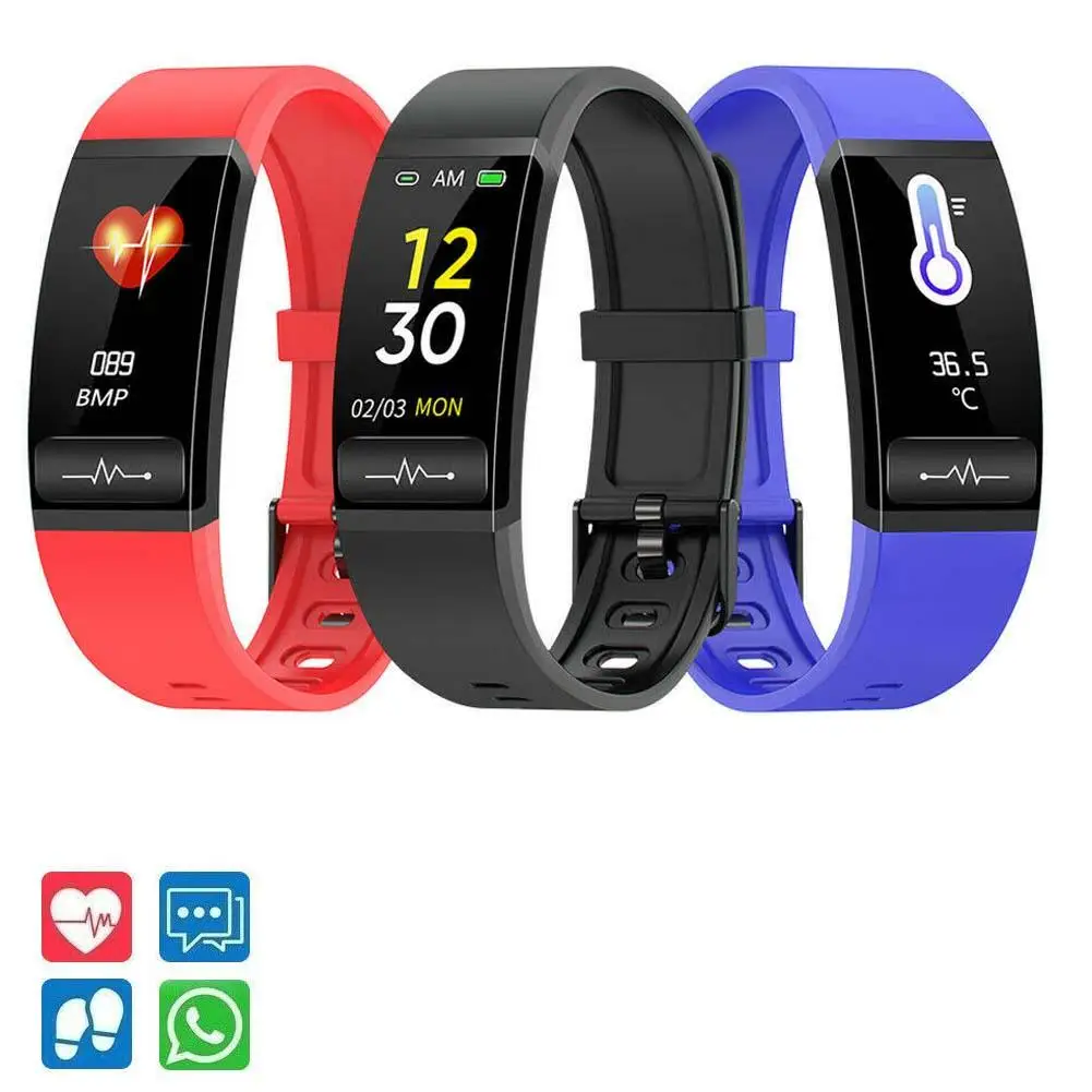 

Boys Girls Fitness Activity Tracker Smart Watch ECG PPG Heart Rate Monitoring Sport Bracelet Call SMS Reminder for Android iOS