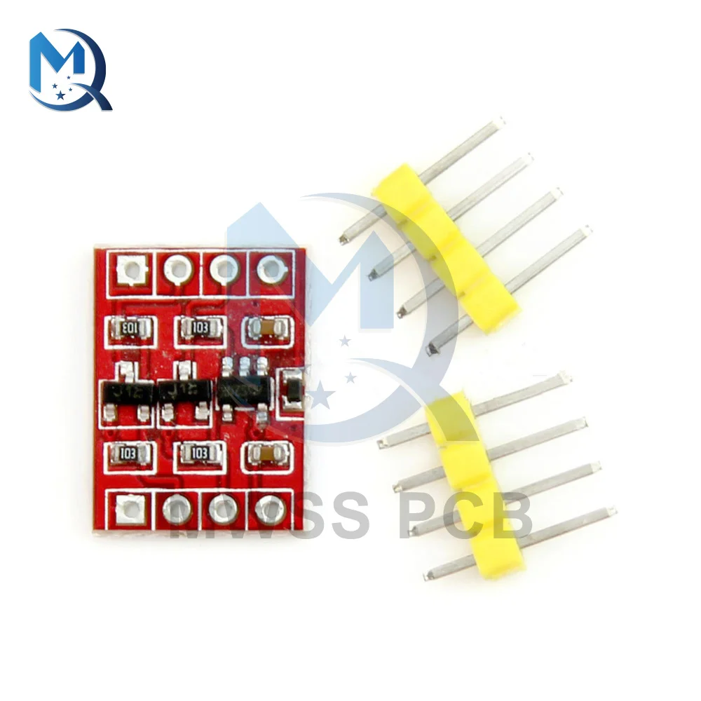 5V 3V Dual Channel Compatible I2C IIC Logic Level Converter Module Bi-Directional Translator Board 2 Way For Arduino Step Up