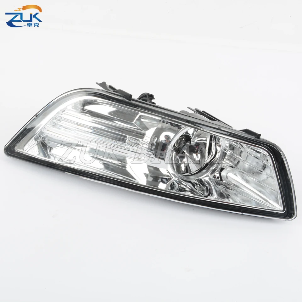 ZUK Car Bumper Fog Lamp Anti-Fog Light For Ford Mondeo MK4 2007 2008 2009 2010 Front Foglight Foglamp Reflector With Bulb